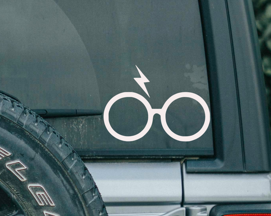 Harry Potter Decal | Harry Potter Glasses and Scar Decal | Always | Expecto Patronum | Wizarding World