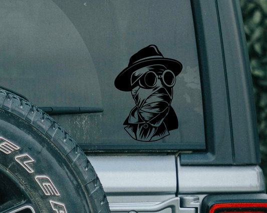 Invisible Man Decal | Universal Monsters | Classic Monsters