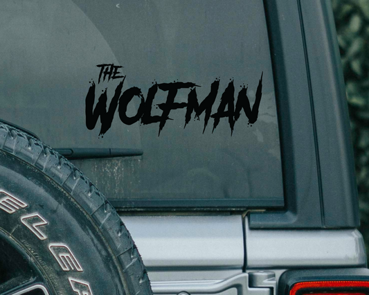 The Wolfman Decal | Universal Horror Monsters | Classic Monsters