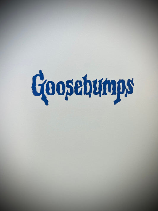 Goosebumps Decal | R.L. Stein | Children’s Books | Horror Books