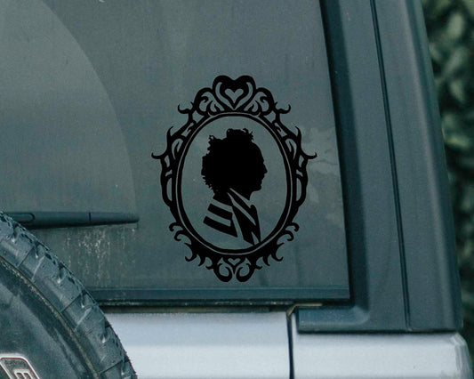 Beetlejuice Silhouette Decal | It’s Showtime | Beetlejuice Beetlejuice Beetlejuice | Exorcist
