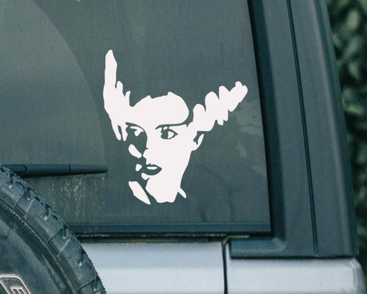 Bride of Frankenstein Decal |  Horror Decal | Classic Universal Monsters| Horror