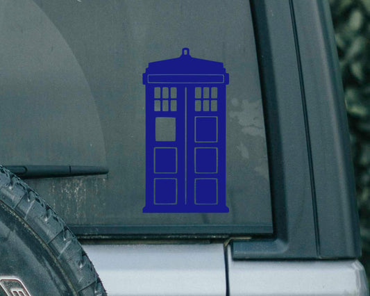 TARDIS Dr. Who Decal | Dr. Who Fandom | Time Lord | Time and Relative Space